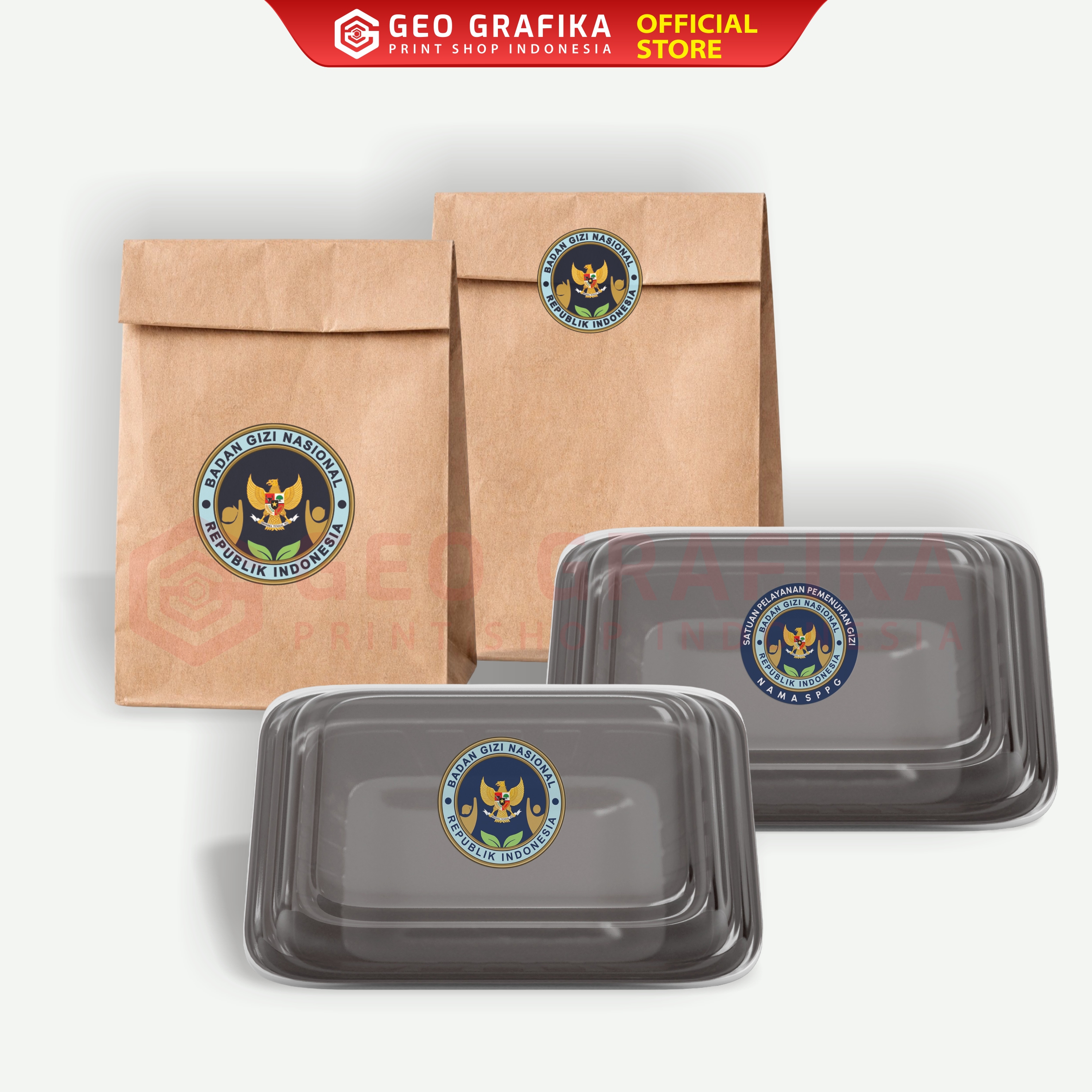 CETAK STICKER LABEL LOGO SPPG PAKET 1000 PCS | CUSTOM NAMA SPPG - GEO GRAFIKA