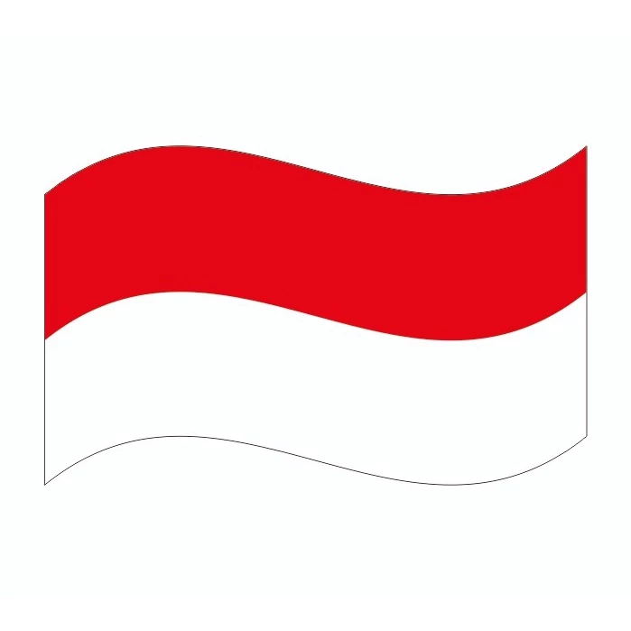Stiker Pipi HUT RI Bendera Merah Putih / Stiker Kemerdekaan Indonesia / Pancasila / I Love Indonesia