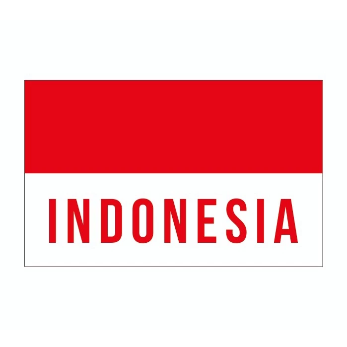 Stiker Pipi HUT RI Bendera Merah Putih / Stiker Kemerdekaan Indonesia / Pancasila / I Love Indonesia