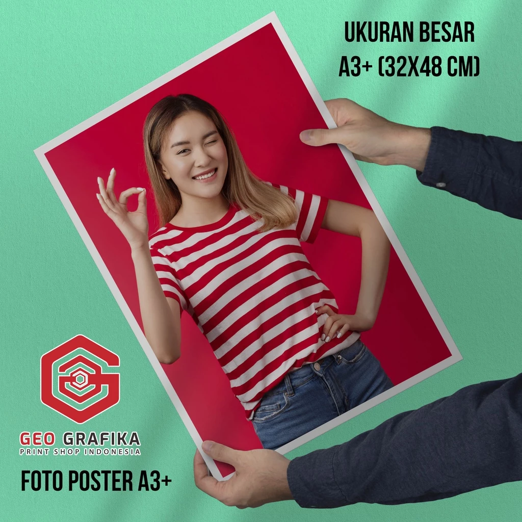 Geo Grafika - Cetak Foto Poster Ukuran A3+ Art Carton 260 Gsm