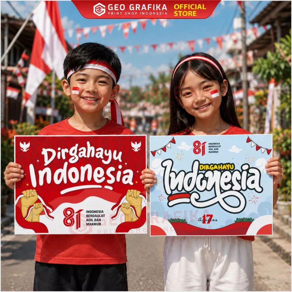 POSTER DIRGAHAYU RI 17 AGUSTUS